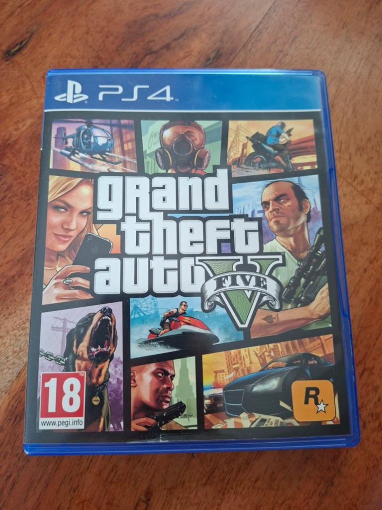 Grand Theft Auto V (GTA 5) PS4 - Inclusief kaart, Online, Vanaf 18 jaar, 1 speler, Zo goed als nieuw