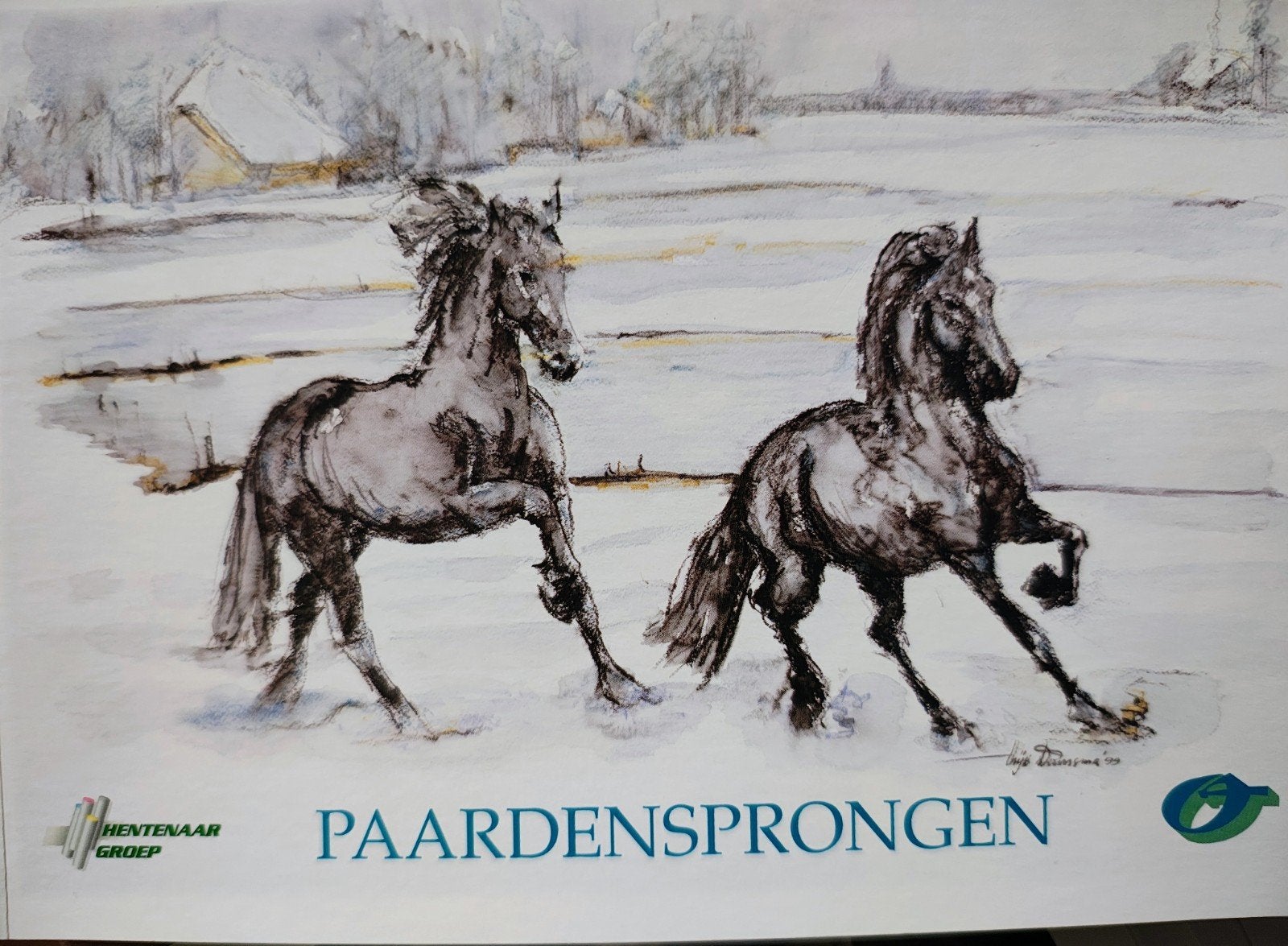 Anky van Grunsven paardensprongen verzameldoos., Ophalen of Verzenden