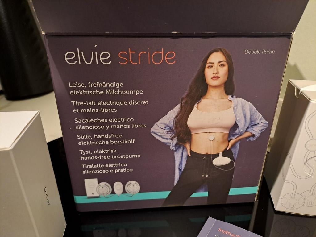 Elvie stride dubbele elektrische handsfree borstkolf, Ophalen of Verzenden