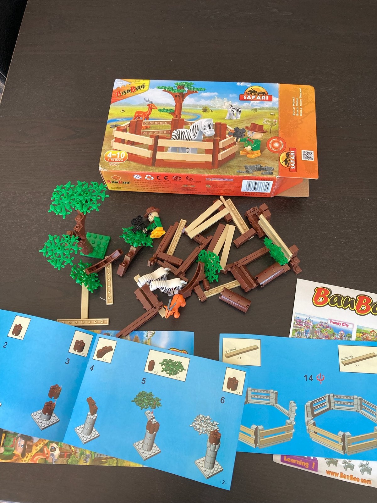 BanBao blokjes safari thema, Ophalen of Verzenden, Zo goed als nieuw