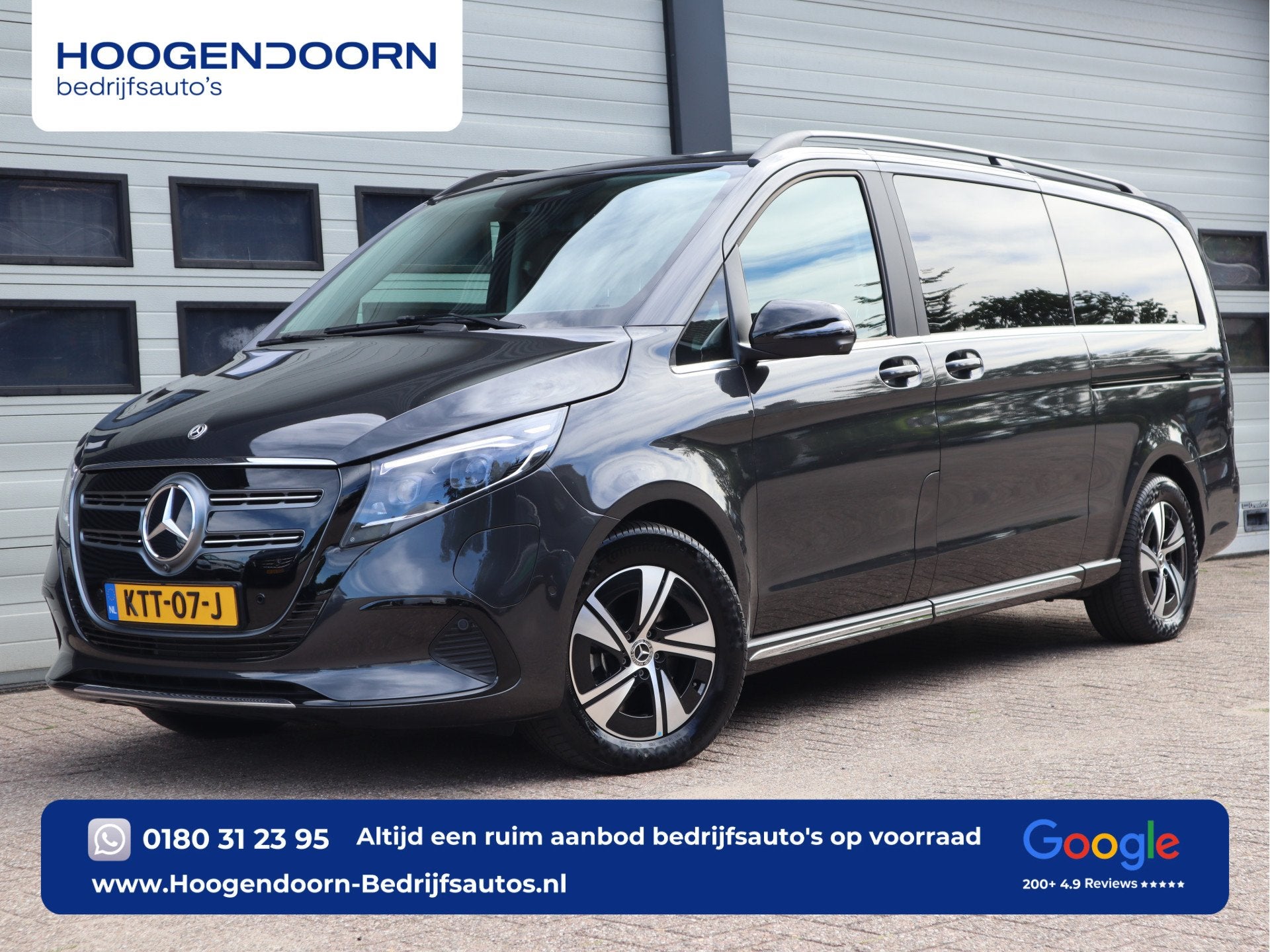 Mercedes-Benz EQV 300 L3 Extra lang - 7 Persoons - Avantgard, Auto's, Bestelauto's, Gebruikt, 7 stoelen, Te koop, BTW verrekenbaar