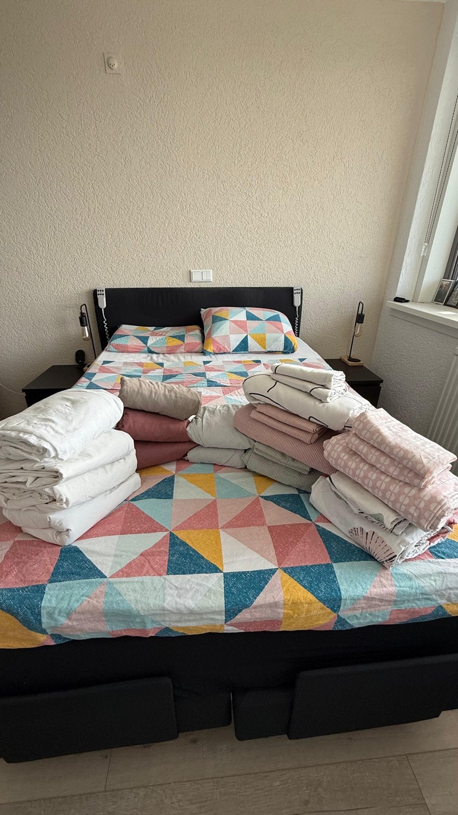 Swiss Sense Elektrische Boxspring 140x200cm, Ophalen, Verstelbaar, Zwart, 140 cm