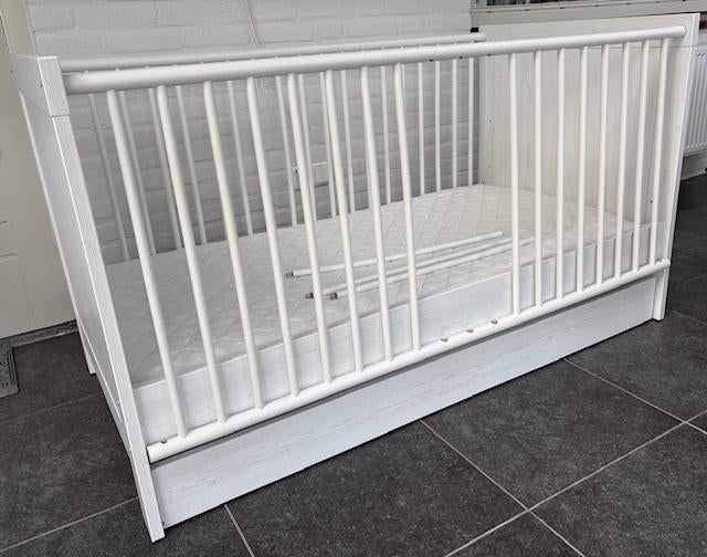 kinderbed, Kinderen en Baby's, Kinderkamer | Bedden, Gebruikt, 70 tot 85 cm, 140 tot 160 cm, Ophalen