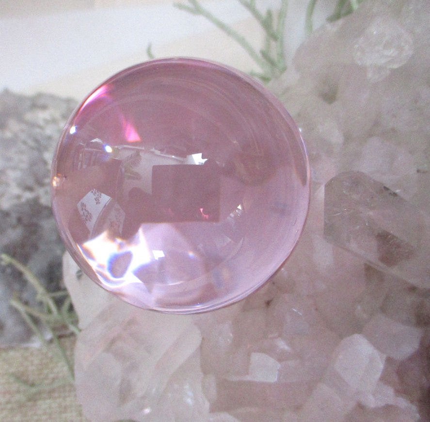Tachyon Archion® energie - hart chakra kristal bol - roze, Ophalen of Verzenden, Nieuw