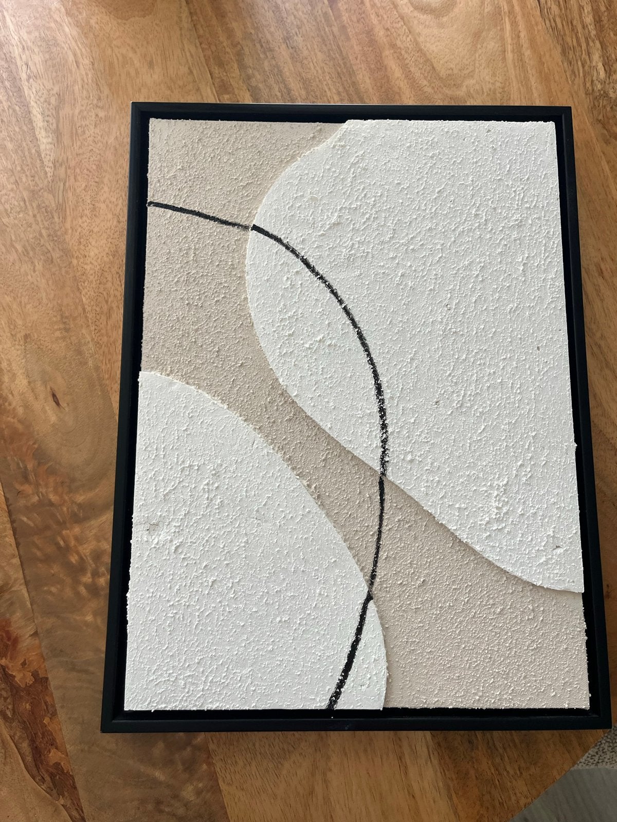 Japandi Look Schilderij 40x30 cm - Abstracte Kunst, Antiek en Kunst, Ophalen