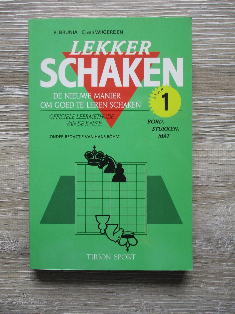 Lekker schaken 1 - R. Brunia / C. van Wijgerden, Ophalen of Verzenden, Gelezen, Overige onderwerpen