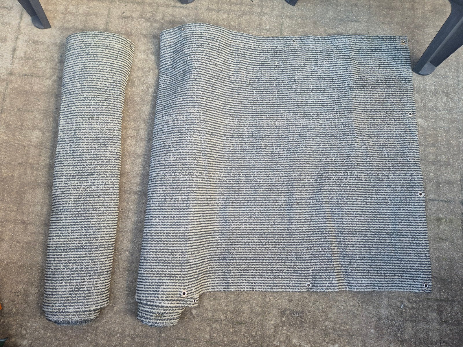 Balkonscherm / Windscherm 10 meter, Kunststof, Gebruikt, Ophalen of Verzenden, 200 cm of meer