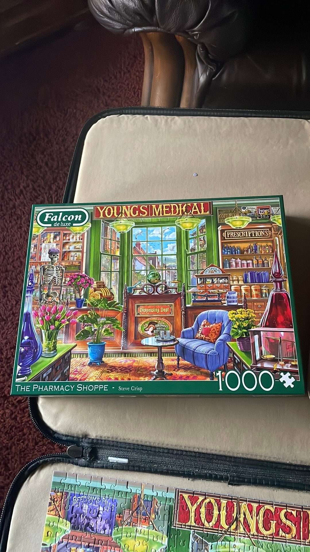 Falcon puzzel, Ophalen of Verzenden, Zo goed als nieuw