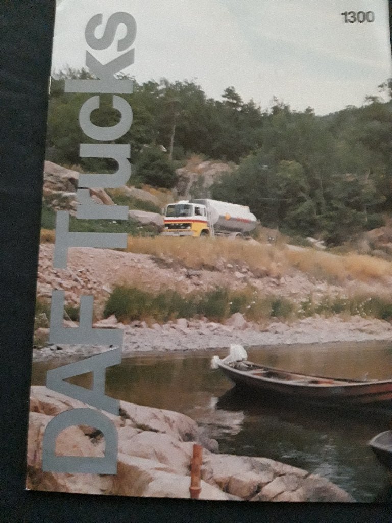 folder DAF 1300 modeljaar 1993, Ophalen of Verzenden, Zo goed als nieuw, Overige merken, DAF Trucks