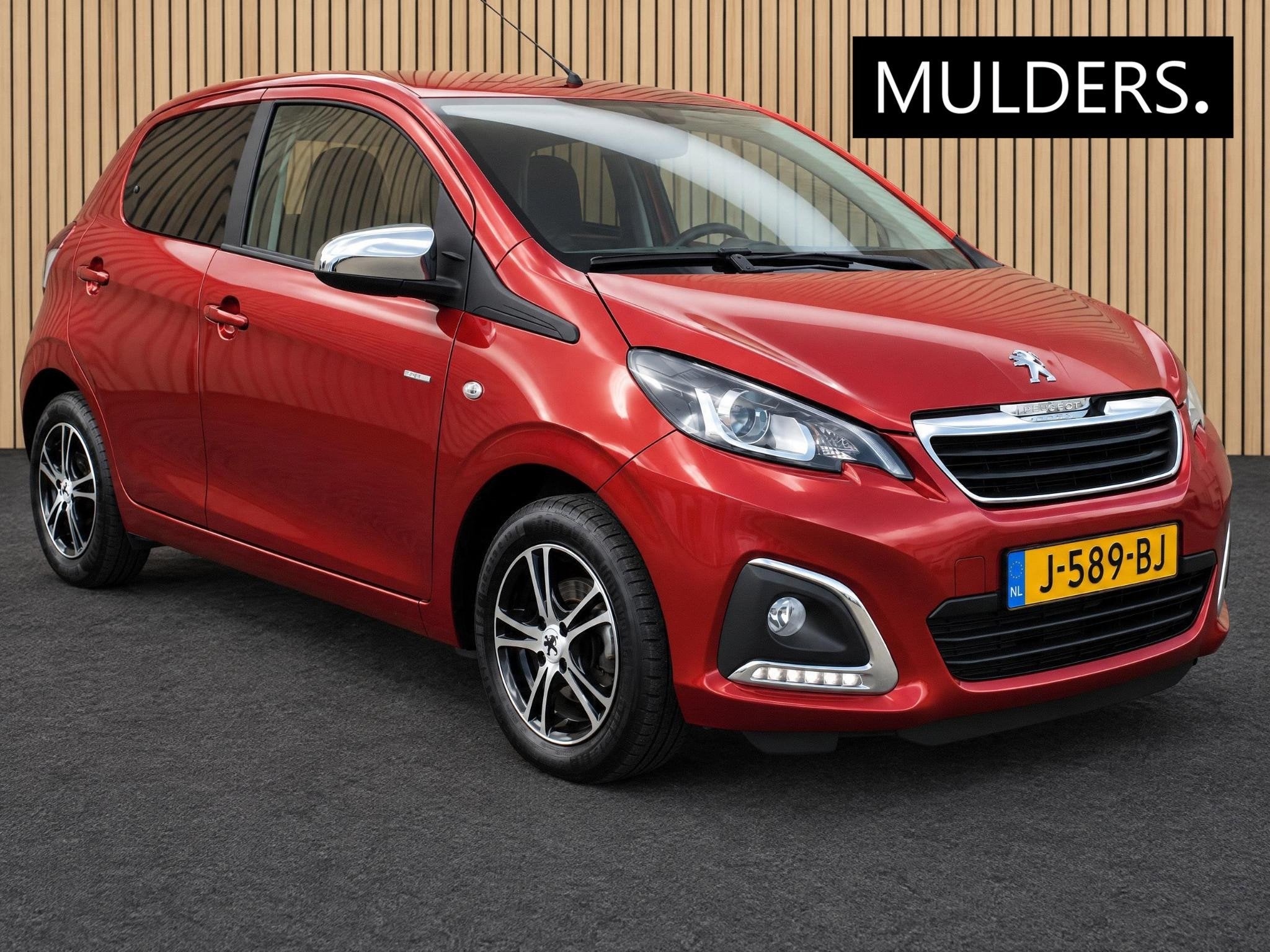 Peugeot 108 1.0 e-VTi Style LAGE KM-STAND, Voorwielaandrijving, 12 maanden, Stof, Gebruikt