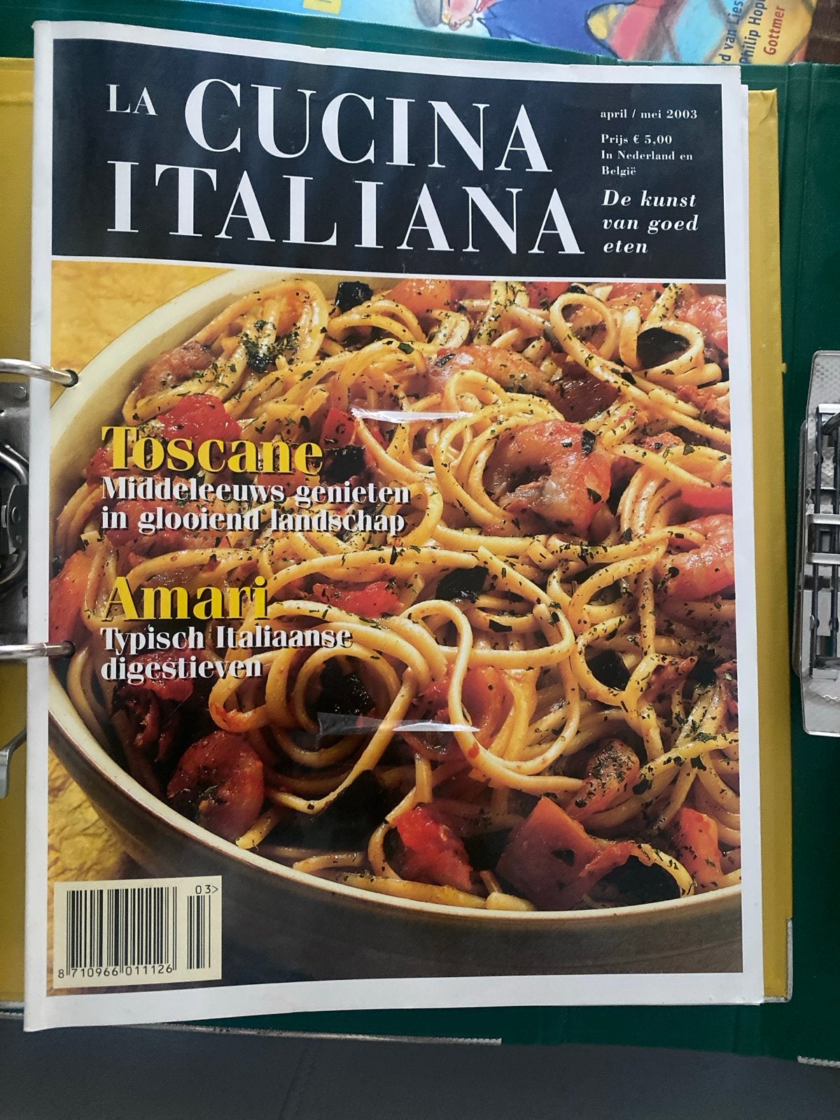 Kooktijdschriften: La Cucina Italiana & Tip Culinair, Boeken, Kookboeken, Ophalen of Verzenden, Gelezen, Italië, Hoofdgerechten