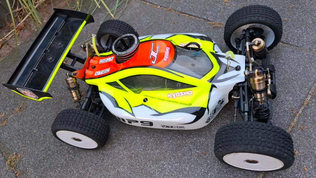 Kyosho Inferno MP9 nitro., Hobby en Vrije tijd, Auto offroad, Ophalen of Verzenden, Zo goed als nieuw, Nitro