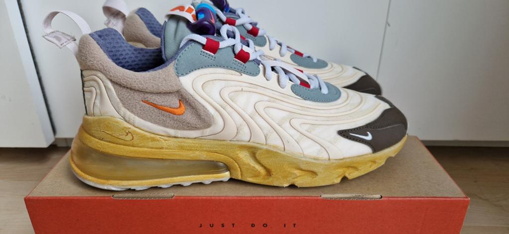 Nike Air Max 270 Travis Scott Cactus Jack MT 44, Kleding | Heren, Schoenen, Overige kleuren, Nike, Ophalen of Verzenden, Sneakers of Gympen