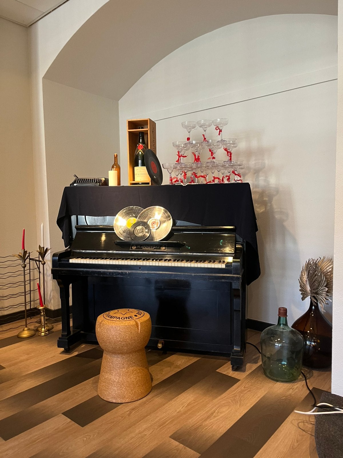Piano (gratis), Ophalen, Gebruikt, Zwart, Piano
