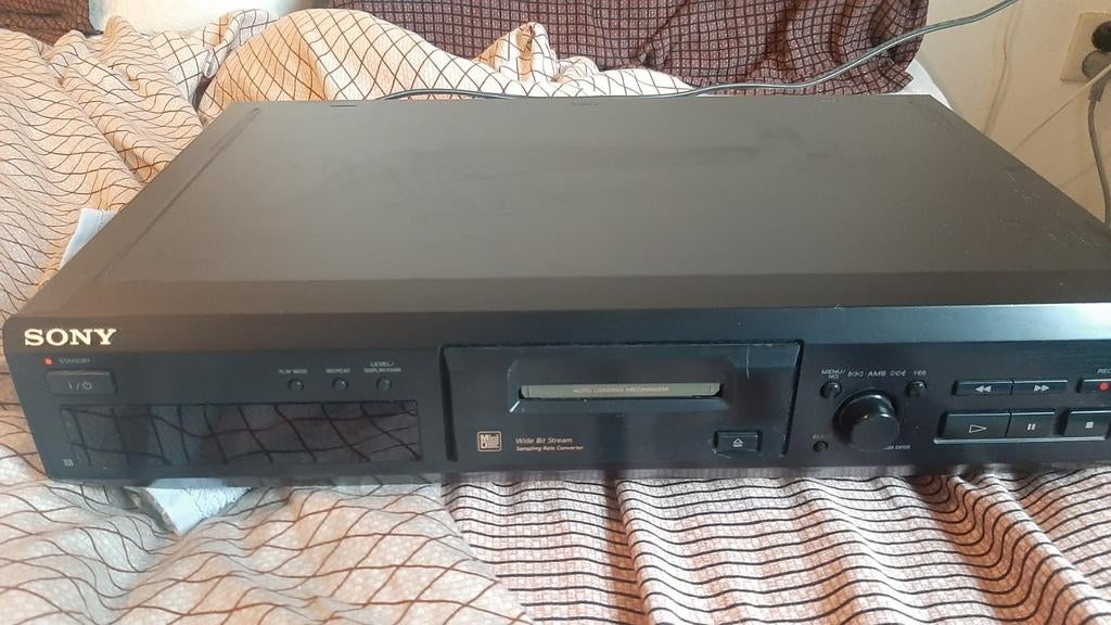 Sony Minidisc Recorder Deck - defect, Ophalen of Verzenden, Minidisc-recorder