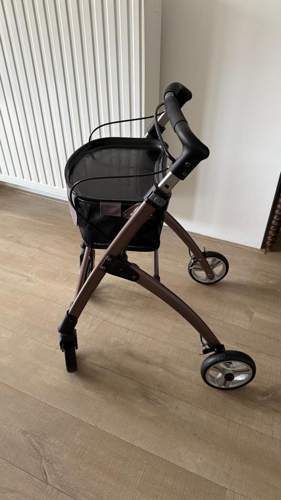 Binnen rollator met plateautje, Diversen, Rollators, Ophalen, Opvouwbaar, Gebruikt