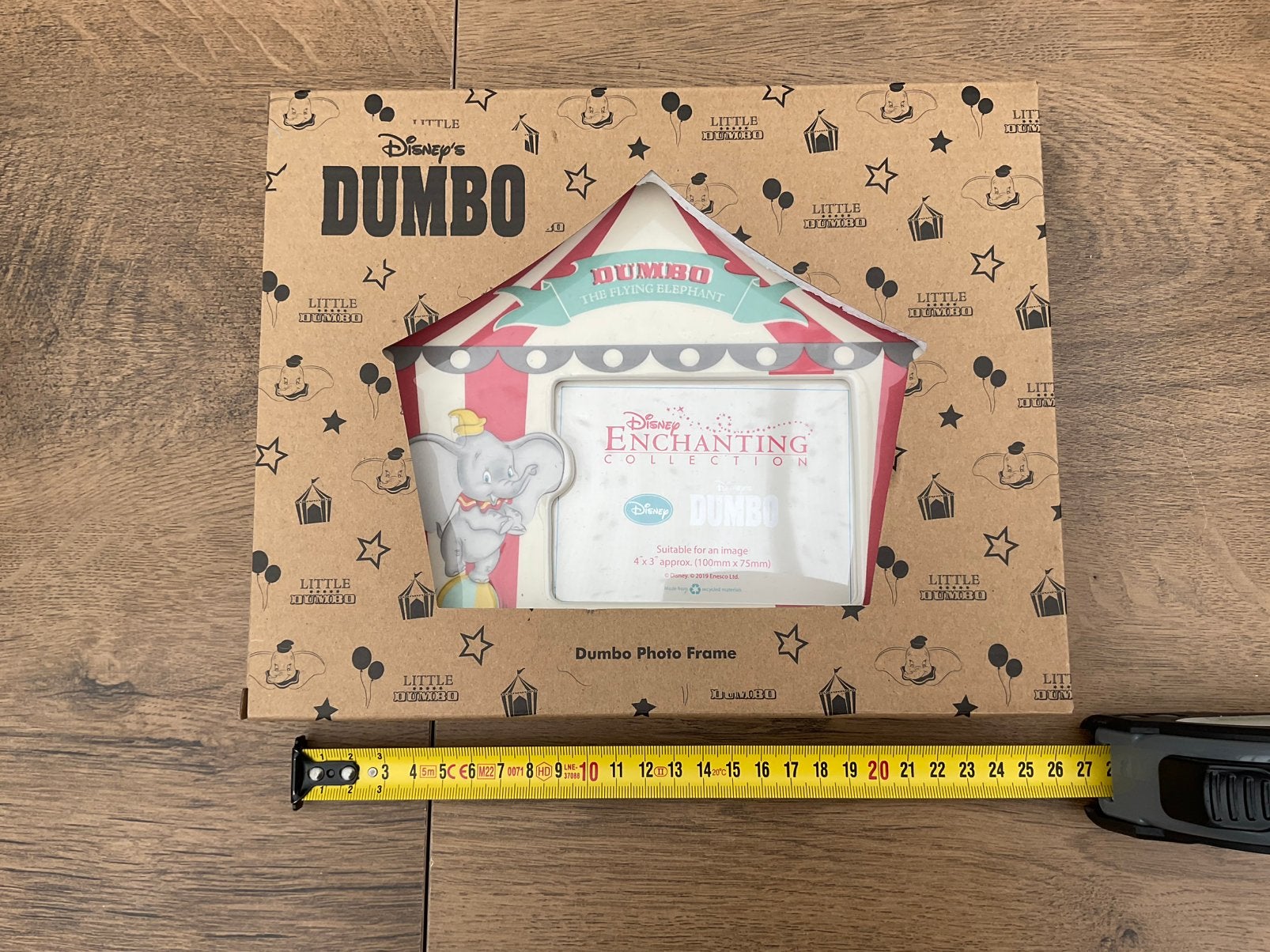 Nieuw Disney Enchanting Dumbo fotolijstje keramiek, Verzamelen, Ophalen, Bambi of Dumbo, Nieuw, Beeldje of Figuurtje