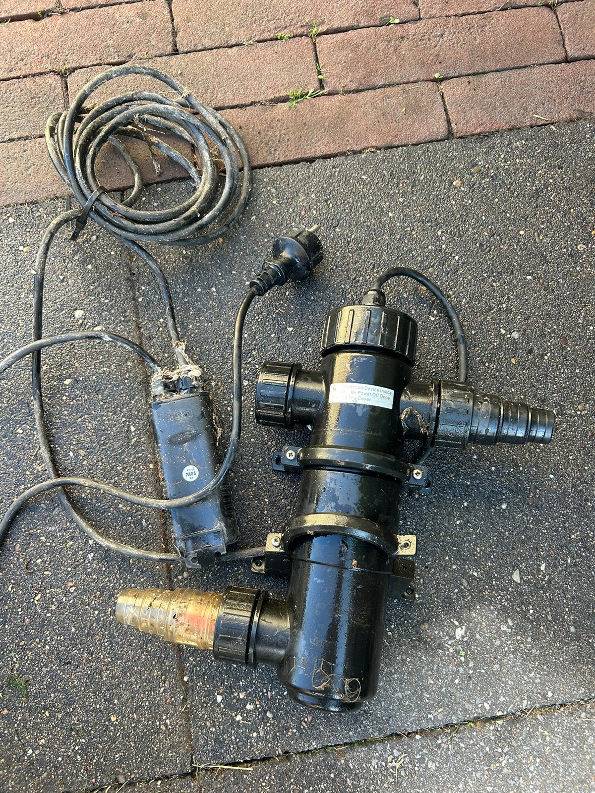 Vijver UV filter 11 watt, Ophalen, Gebruikt