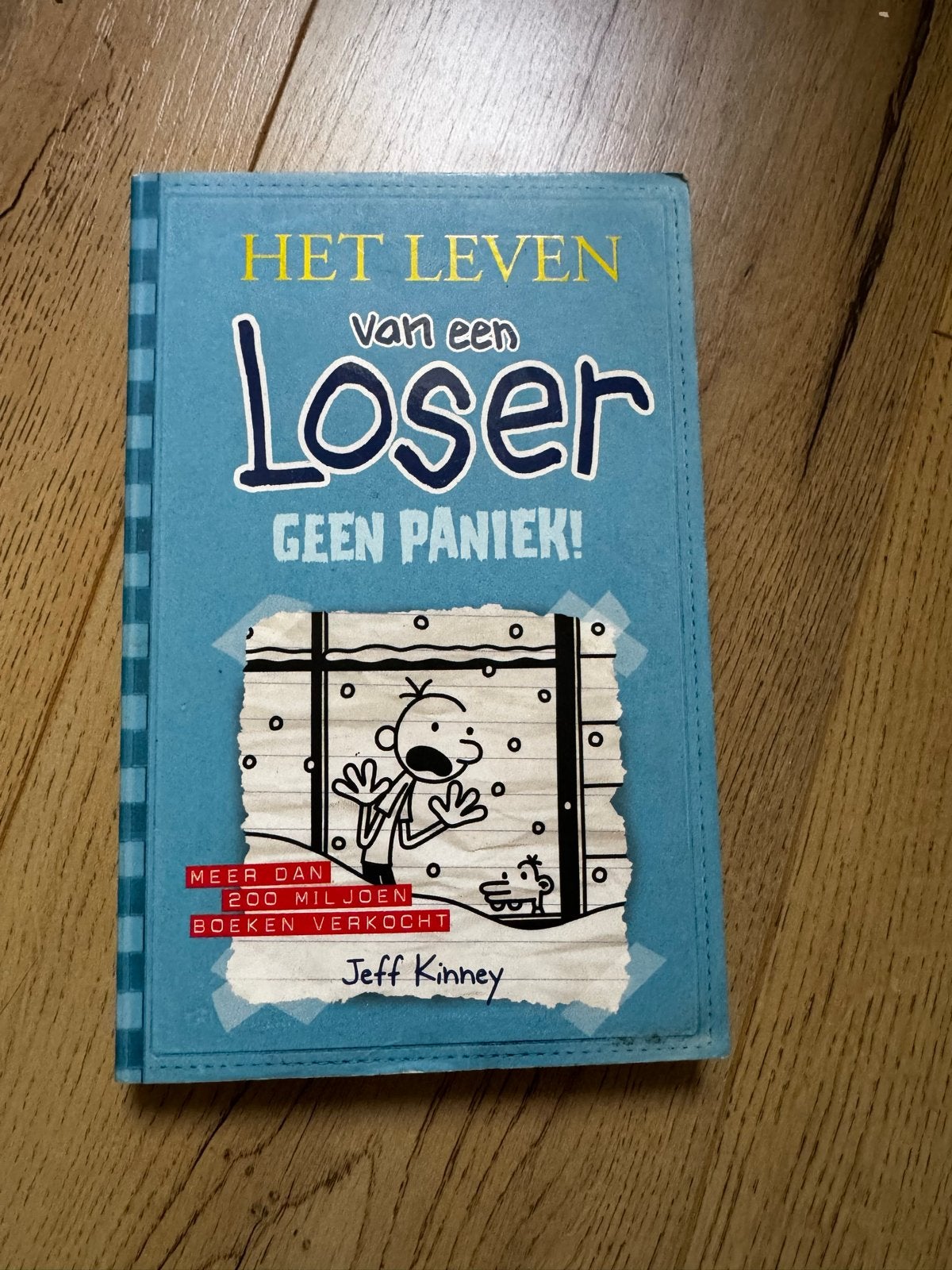 Het Leven van een Loser - Geen Paniek! (Jeff Kinney), Ophalen of Verzenden, Zo goed als nieuw, Fictie