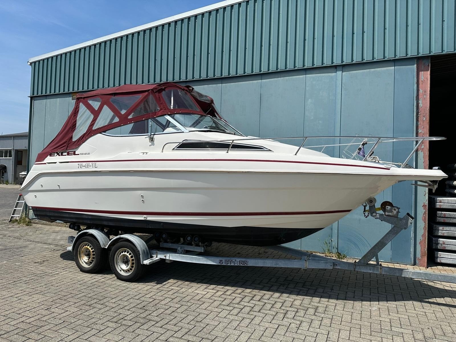Wellcraft 23 Excel SL (1996) – Uitmuntend net! Boegschroef, Watersport en Boten, Motorboten en Motorjachten, Benzine, 9 m, Dieptemeter