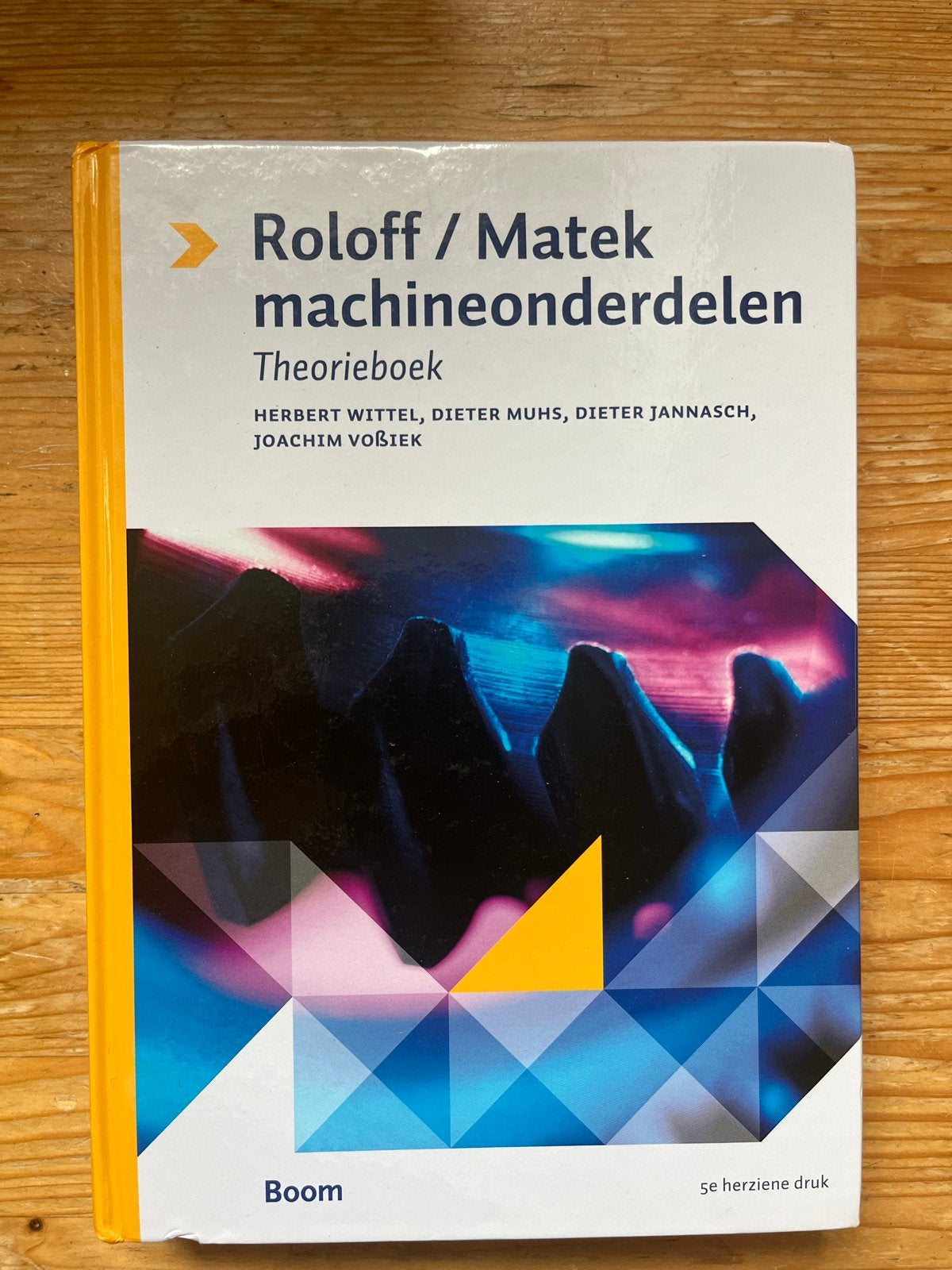Roloff / Matek Machineonderdelen Theorieboek (5e herziene dr, Boeken, Techniek, Ophalen, Zo goed als nieuw, Werktuigbouwkunde