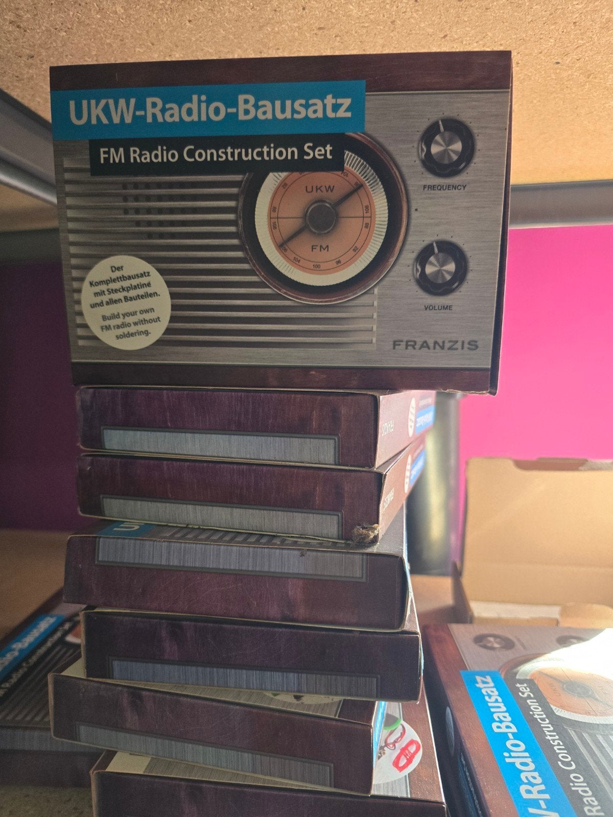 Partij FM Radio Bouwpakket - Franzis UKW-Radio-Bausatz, Ophalen of Verzenden, Nieuw, Knutselwerk, Overige merken