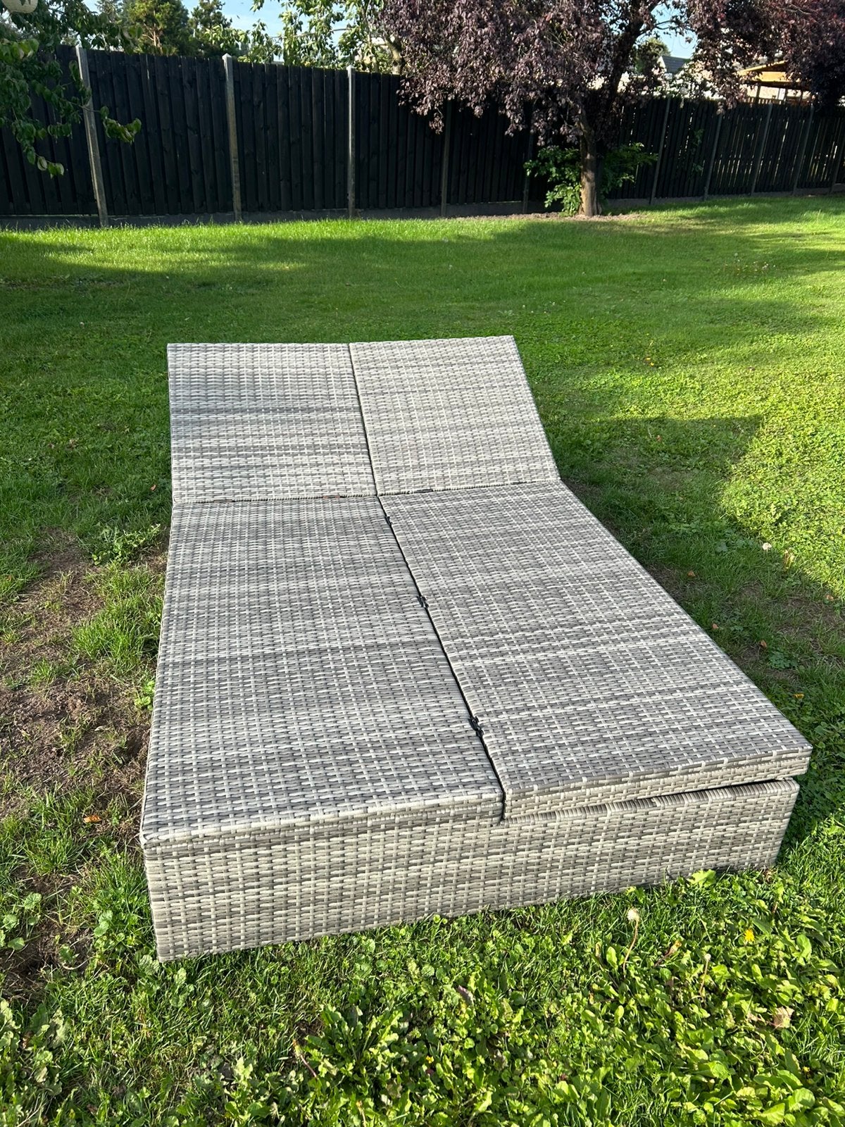 Dubbele ligbedden, tuinbank, Ophalen, Gebruikt