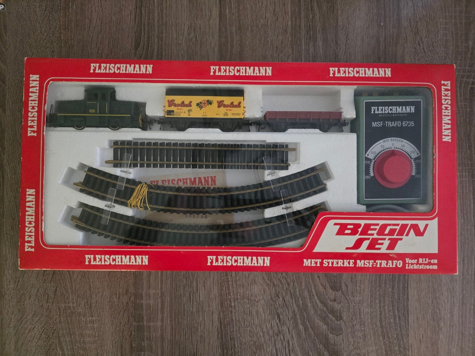 ho Fleischmann Treinset 6302 - Zo goed als nieuw, onbespeeld, Treinset, Gelijkstroom, Fleischmann, Ophalen of Verzenden