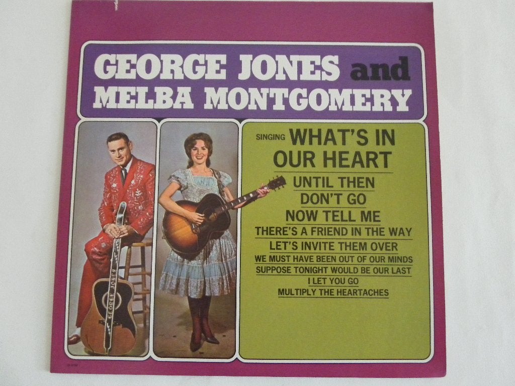 LP George Jones And Melba Montgomery, LP, Gebruikt, Reissue, Ophalen of Verzenden