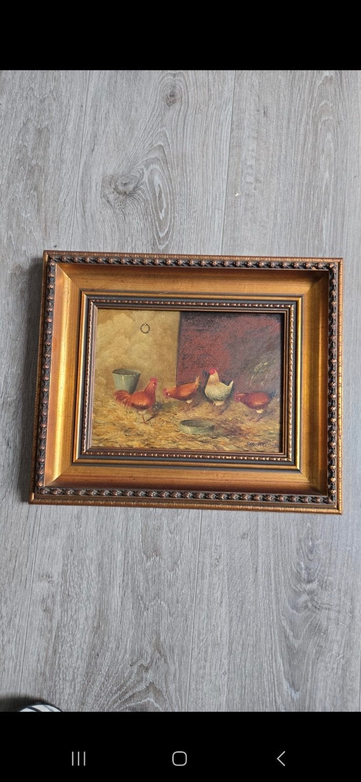 Set van 7 klassieke olieverfschilderijen met landschappen, Ophalen