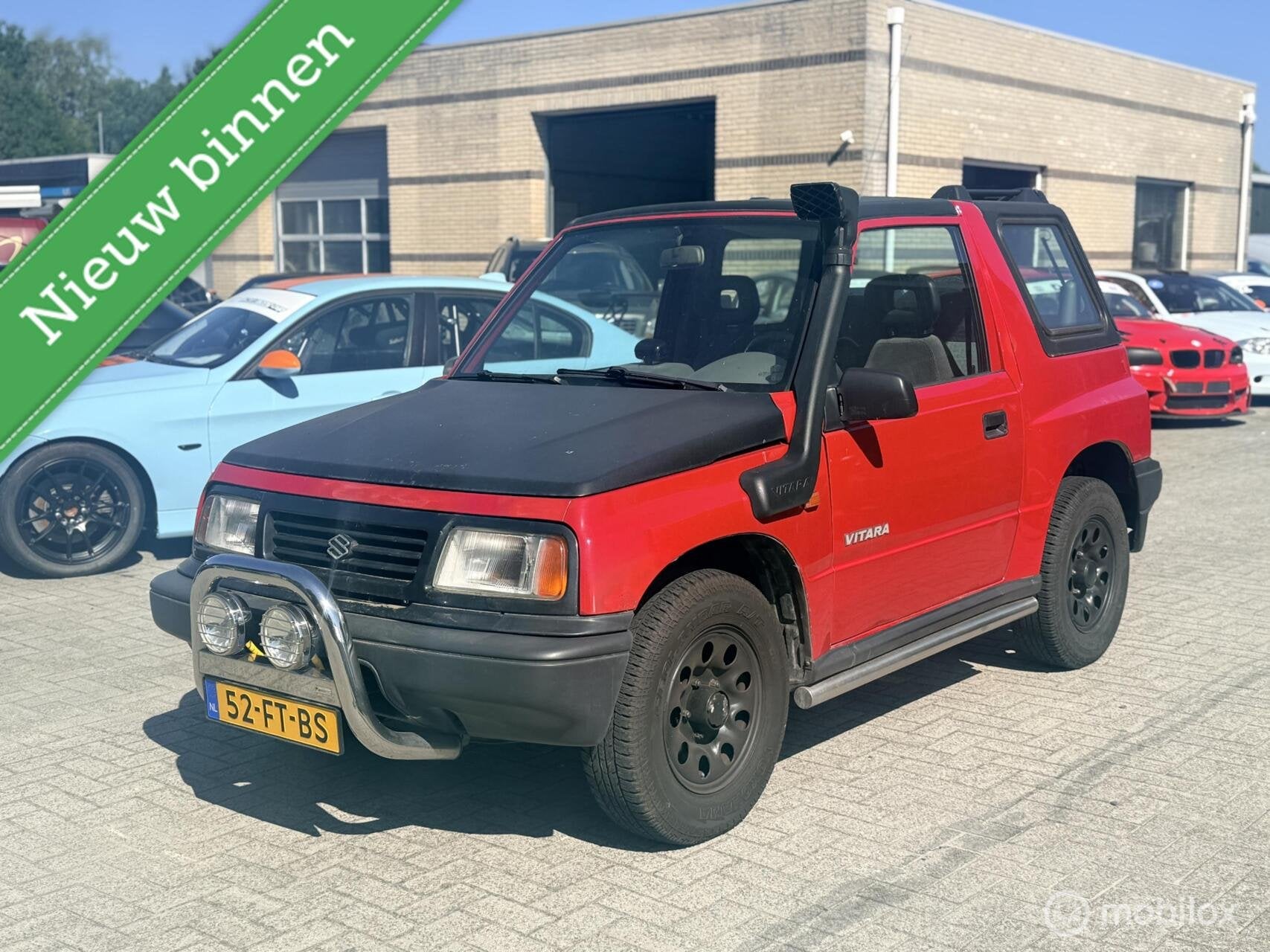 Suzuki Vitara 1.6 JX Metal Top, 450 kg, 4 cilinders, Origineel Nederlands, Bedrijf