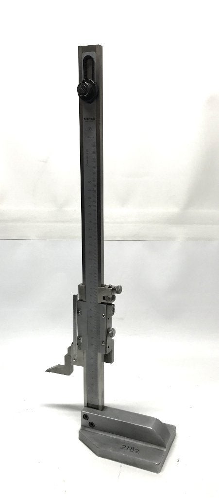 Hoogtemeter/ krasblok, Mitutoyo, max hoogte 30 cm, Doe-het-zelf en Verbouw, Ophalen, Gebruikt, Afstand