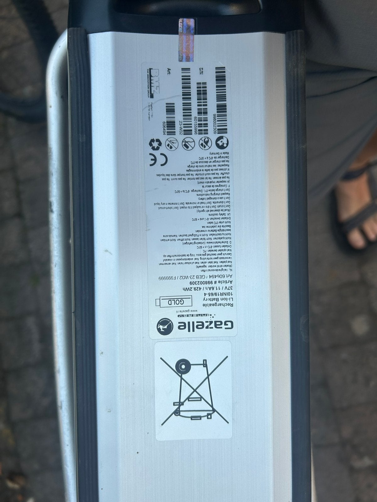 Gazelle fiets Innergy orange, Ophalen of Verzenden, Gebruikt