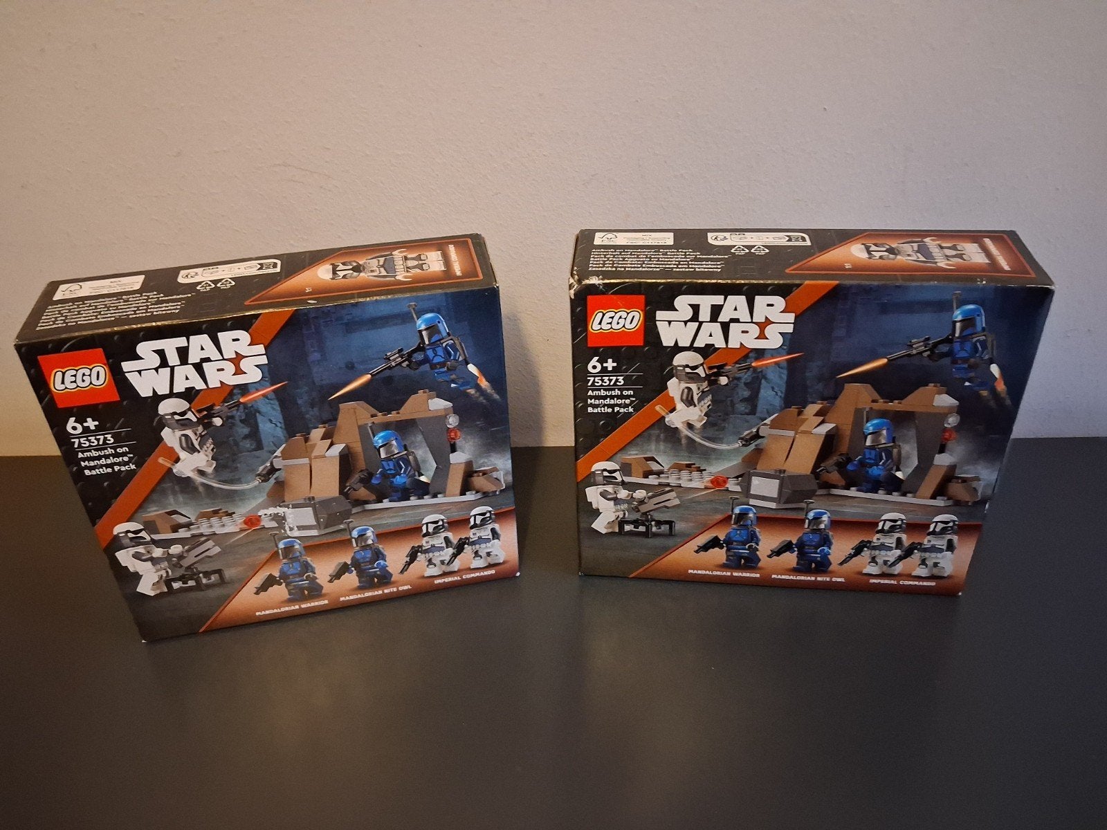 2x LEGO Star Wars 75373 Ambush on Mandalore Battle Pack, Ophalen of Verzenden, Nieuw, Overige merken
