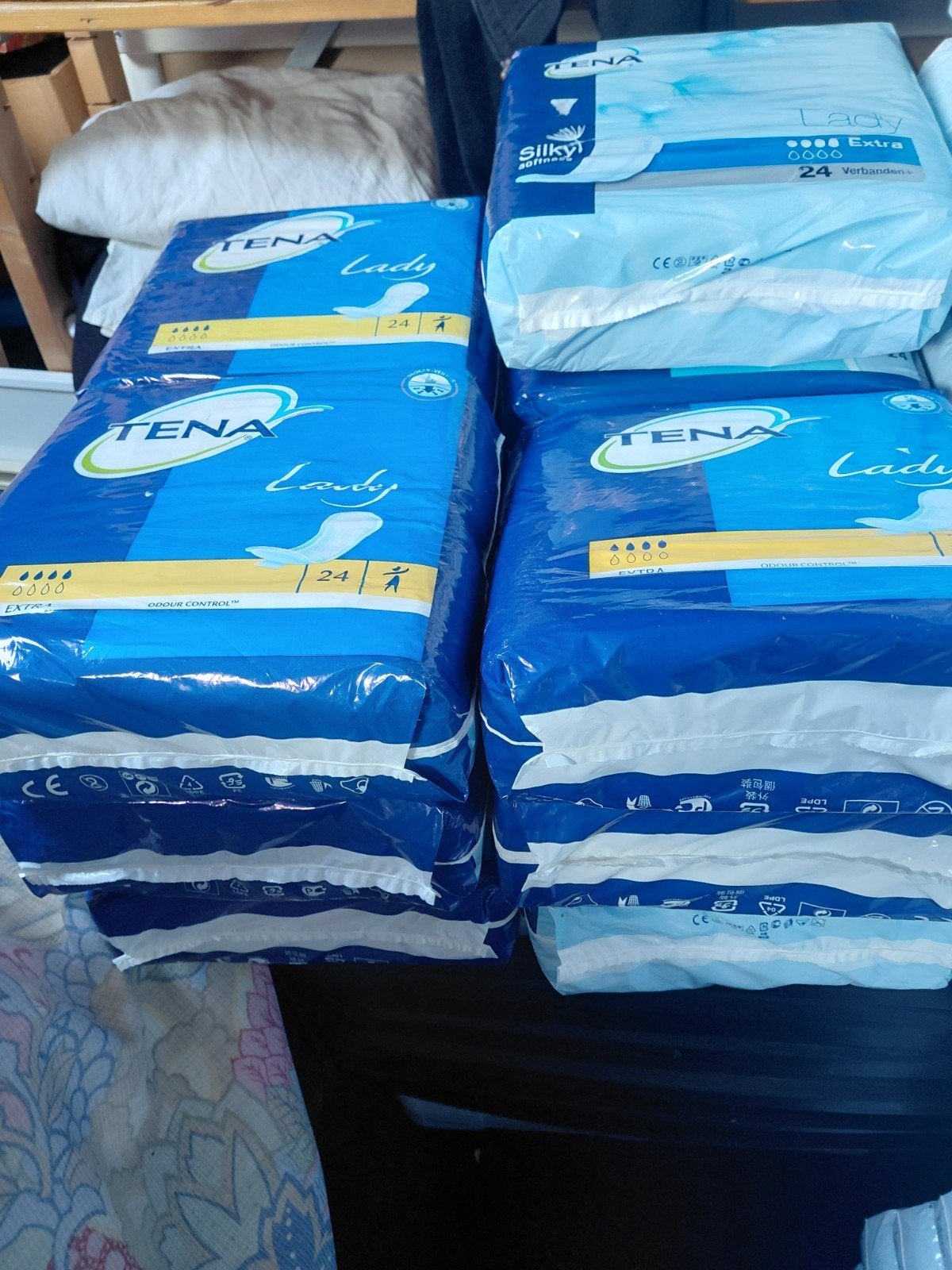 Tena Lady 30 pakken,20 stuks per pak Extra, Ophalen of Verzenden