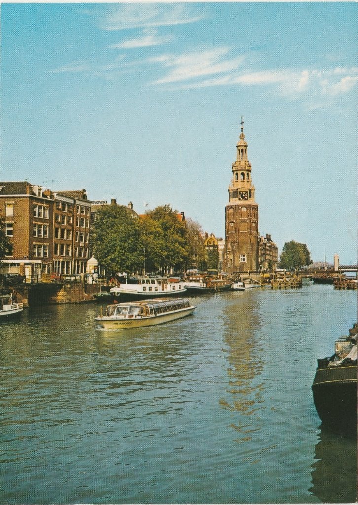 AMSTERDAM Montelbaanstoren Oude Schans, Verzamelen, Verzenden, 1980 tot heden, Ongelopen, Noord-Holland