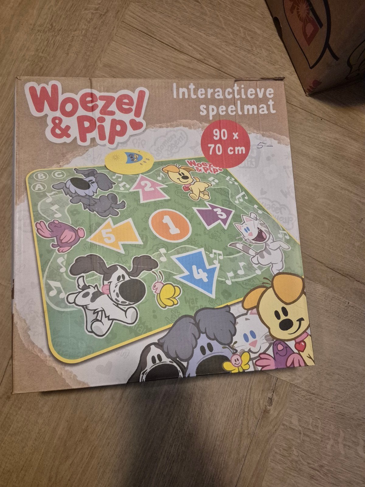 Woezel & Pip Interactieve Speelmat 90x70 cm, Ophalen, Nieuw, Jongen of Meisje
