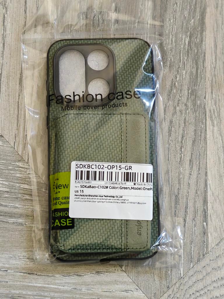 €8,- Nieuw: telefoonhoesje OnePlus 15 met pasjeshouder, Ophalen, Nieuw