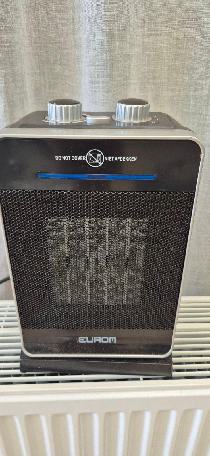 Compacte Eurom elektrische kachel met zwenkfunctie, Huis en Inrichting, Kachels, Overige soorten, Elektrisch, Ophalen of Verzenden
