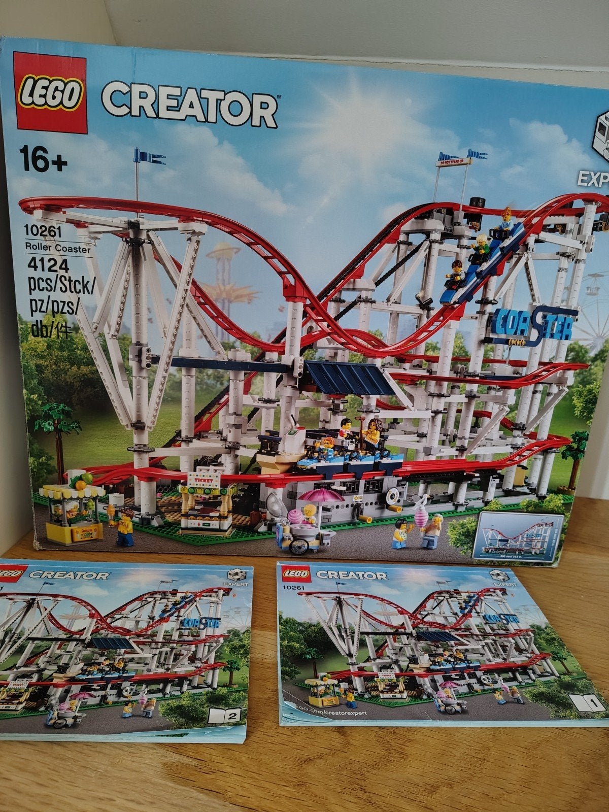 lego creator 10261 expert achtbaan helemaal compleet, Ophalen, Lego, Zo goed als nieuw, Compleet