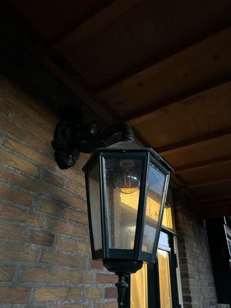 KS buitenlamp (lantaarn) PRIJS VERLAAGD, Ophalen, Gebruikt, Minder dan 50 watt, Wandlamp