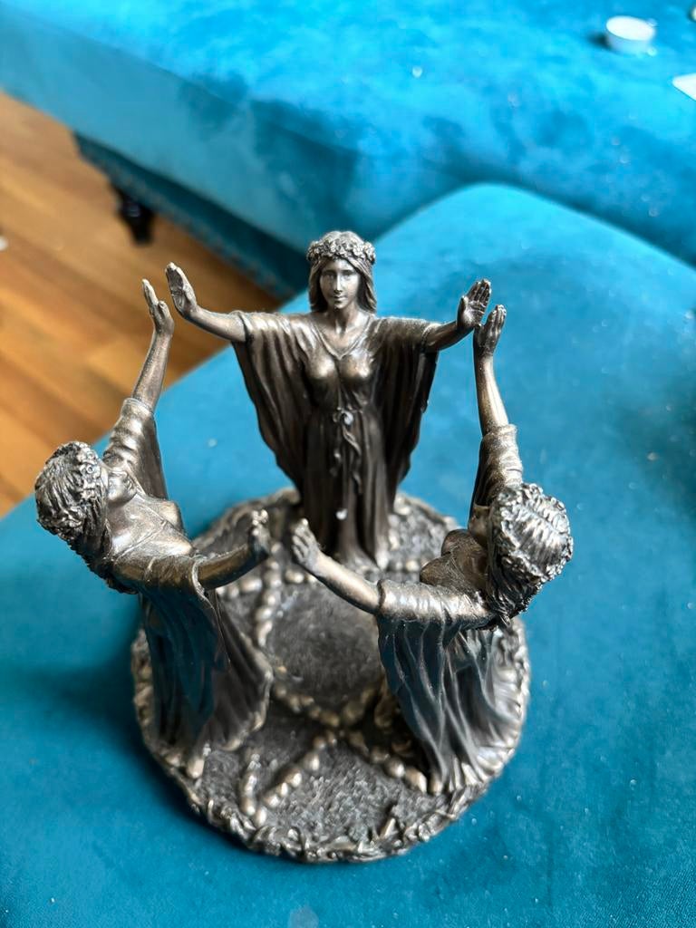 Bronzen beeldje Drie Godinnen - Nemesis Now, Ophalen of Verzenden