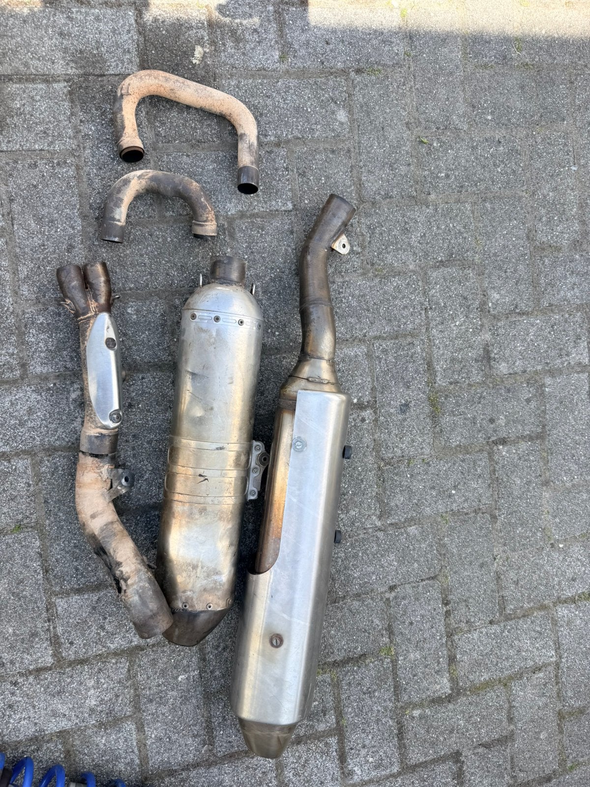 Uitlaat delen husqvarna te450 2010, Ophalen, Gebruikt, Husqvarna, Husqvarna