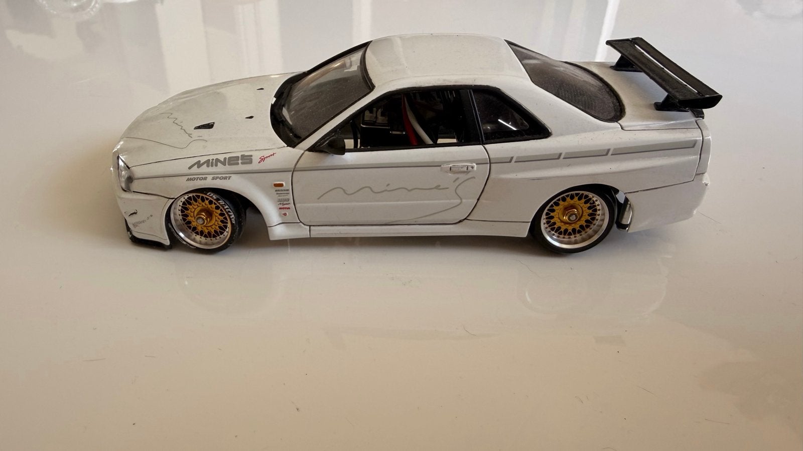 Drift Art Summer Edition V4 RC Drift Auto (Volledig Upgraded, Elektro, Ophalen of Verzenden, Zo goed als nieuw, Schaal 1:10
