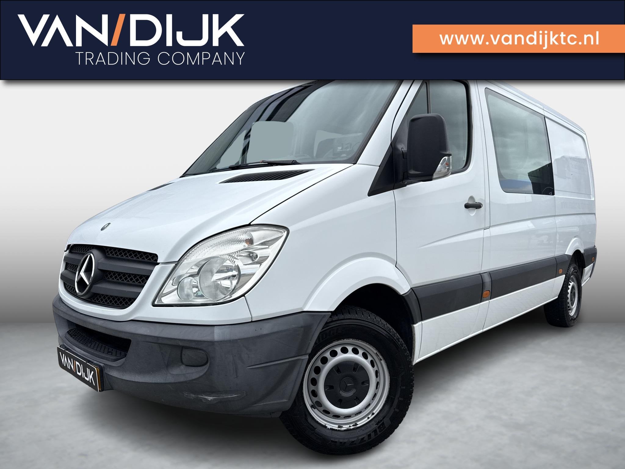 Mercedes-Benz Sprinter 319 3.0 CDI 366 HD DC ✓3500KG Trekg, Automaat, Euro 5, Gebruikt, 7 stoelen