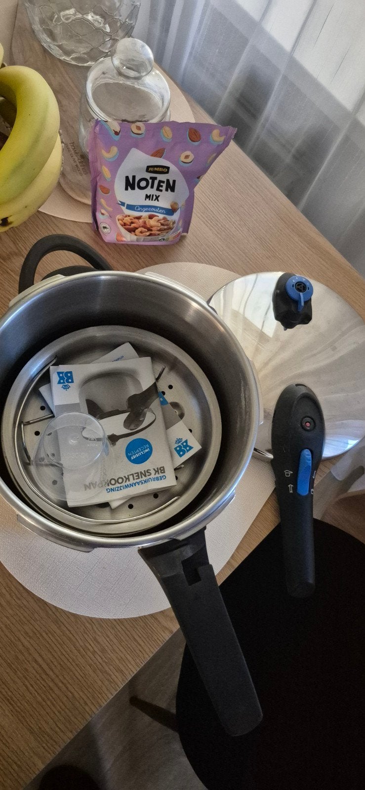 BK Snelkookpan - Zo goed als nieuw, Snelkookpan, Geschikt voor inductie, Verzenden, BK