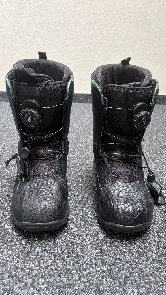 Atomic snowboots maat 39,5 zwart met BOA sluiting, Ophalen of Verzenden, Gebruikt, Snowboots