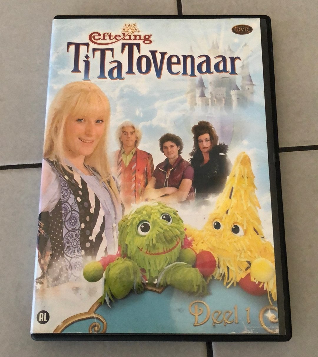 Efteling dvd Tita tovenaar deel 1, Ophalen of Verzenden, Zo goed als nieuw, Overige typen