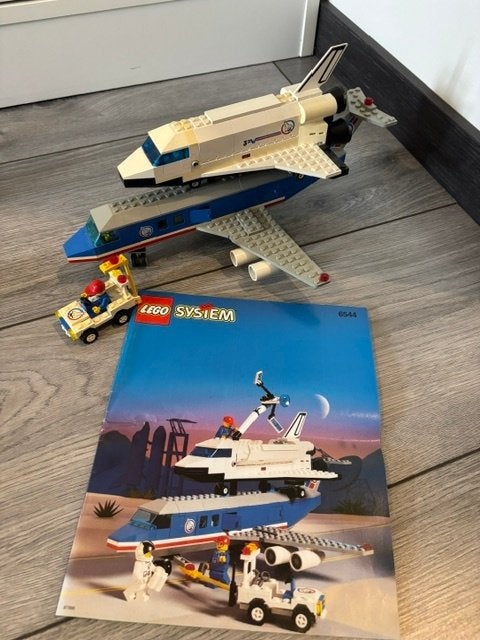 Lego 6544 Space shuttle transport, Kinderen en Baby's, Speelgoed | Duplo en Lego, Lego, Compleet, Ophalen of Verzenden, Complete set
