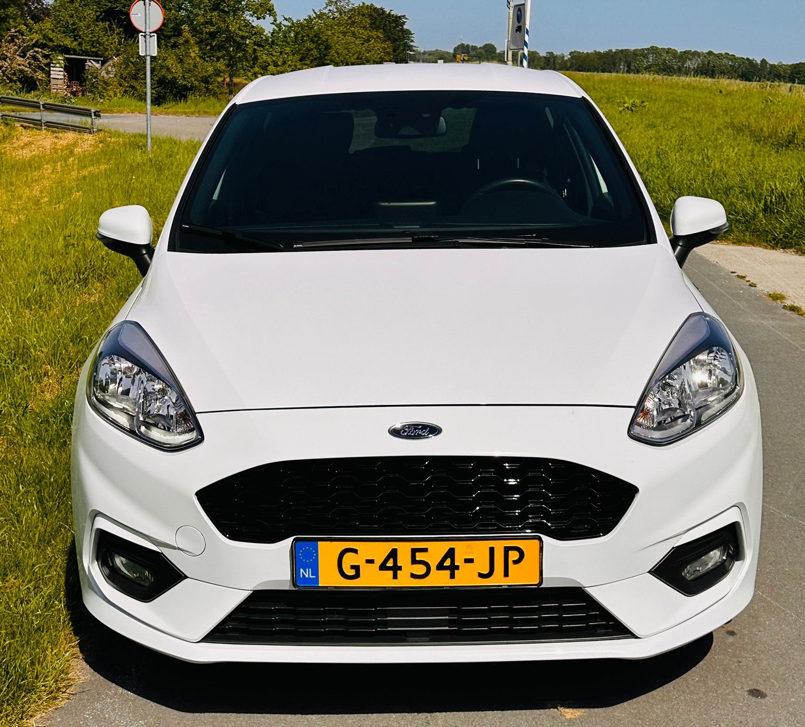 Ford Fiësta 1.0 Ecoboost 100pk 5dr 2019 Wit, Voorwielaandrijving, 580 kg, 1064 kg, Origineel Nederlands
